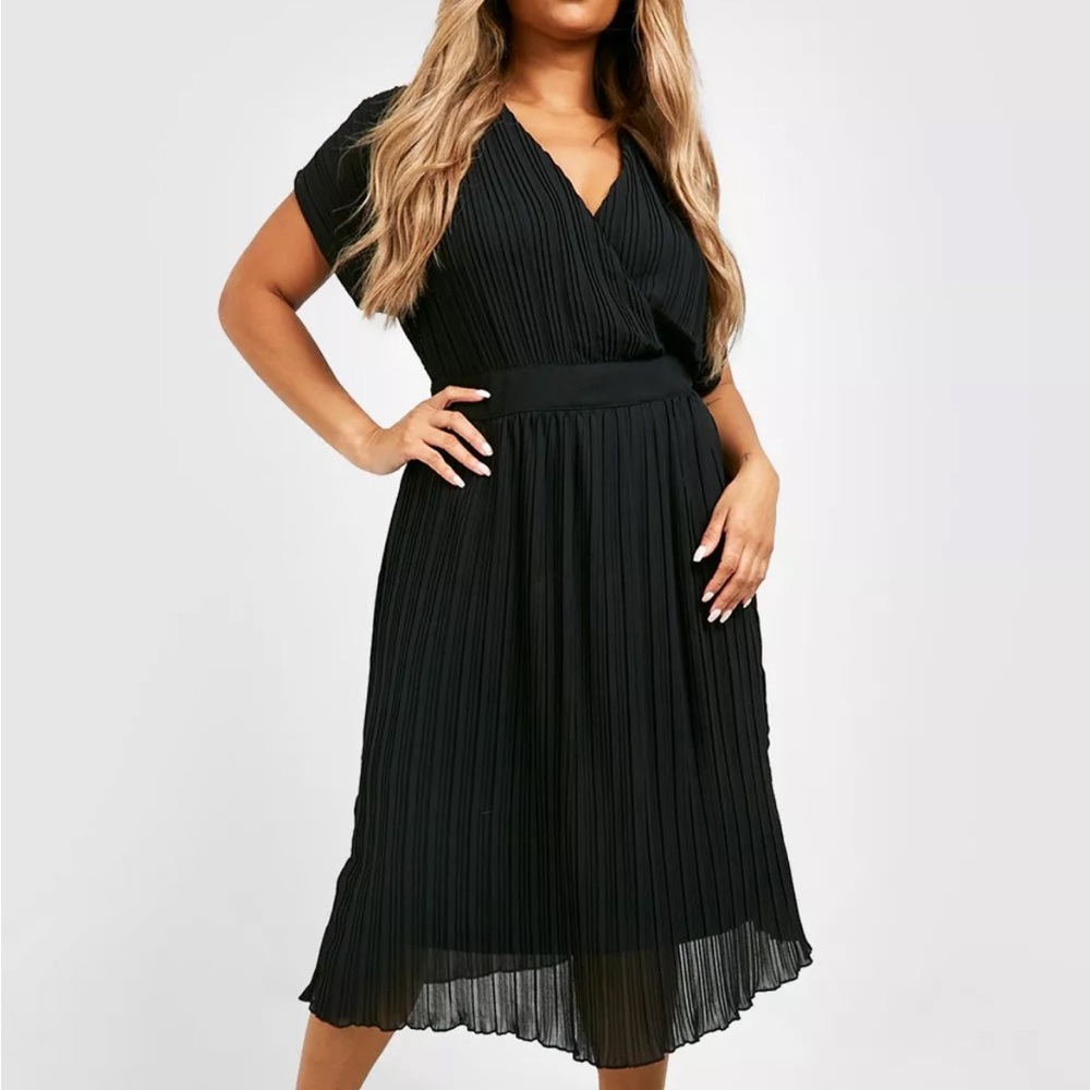 Plus Size Black Formal Maxi Dress